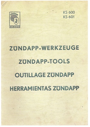 Nicht Originale Zndapp Werkzeuge Typ KS 600/601